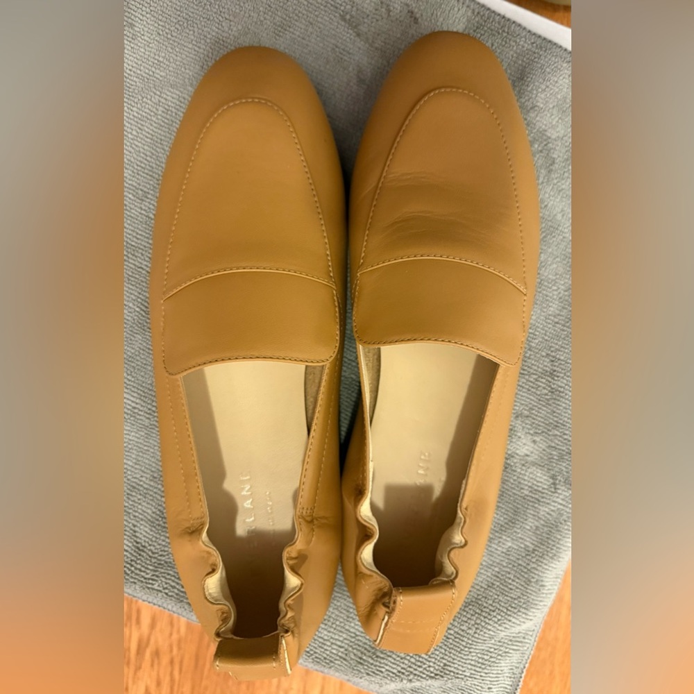 Everlane The Day Loafer Mustard Color Size 8